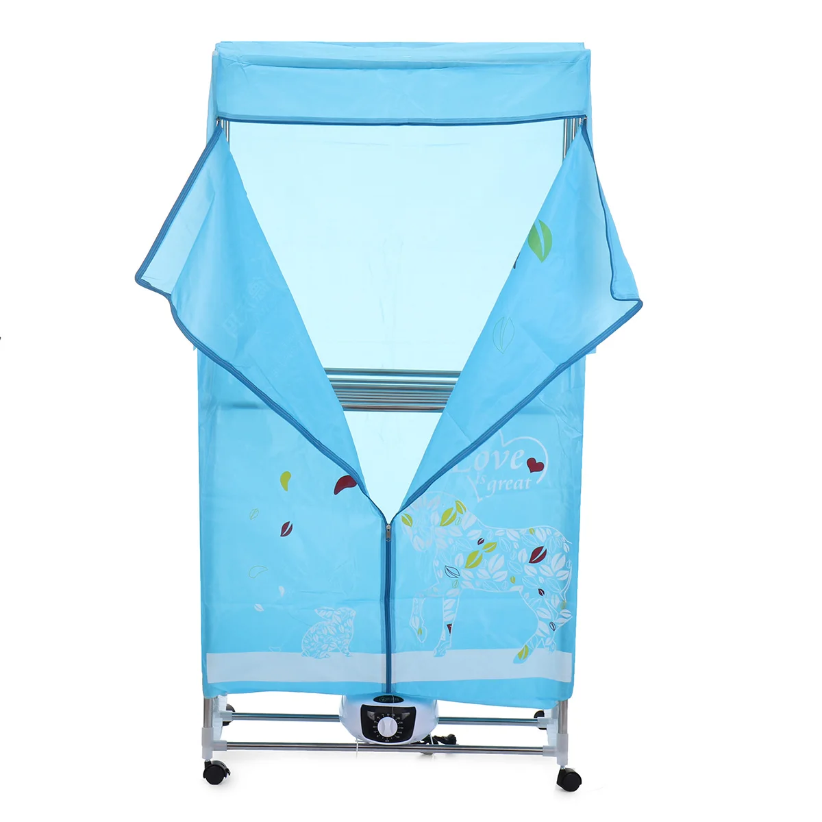 110V Household Dryers Electric Clothes Dryer Folding Drying Machine Warm Air Drying Portable Cloth Drye Wardrobe 75x50x154cm
110V Household Dryers Electric Clothes Dryer Folding Drying Machine Warm Air Drying Portable Cloth Drye Wardrobe 75x50x154cm