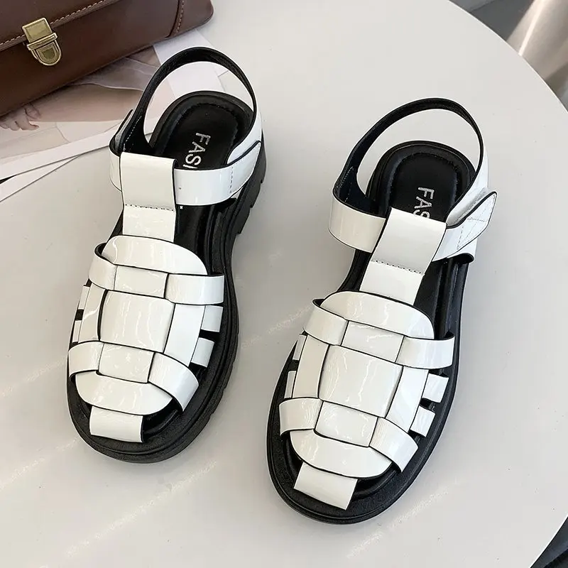Women Flat Sandals 2021 New Casual Open Toe Beach Platform Shoes Fashion Soft Stitching Comfortable Walking Ladies Footwear 
Women Flat Sandals 2021 New Casual Open Toe Beach Platform Shoes Fashion Soft Stitching Comfortable Walking Ladies Footwear