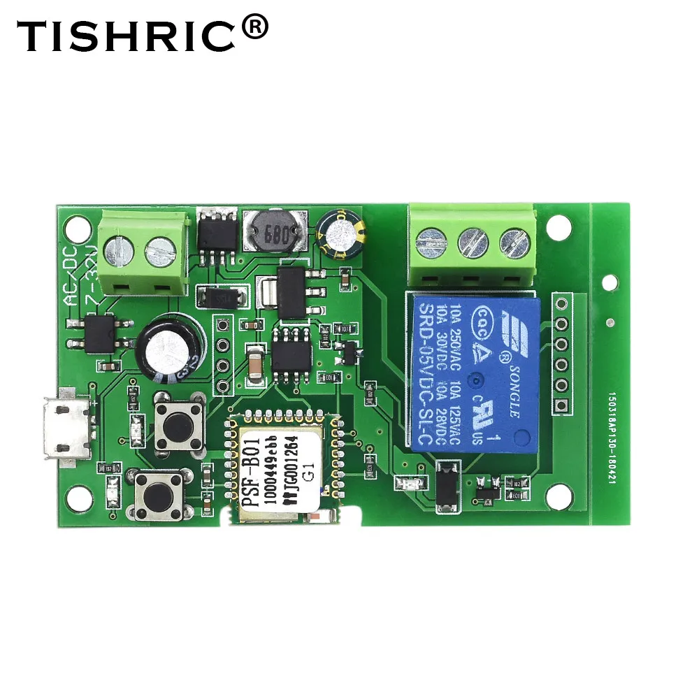 Смарт-реле eWelink с Wi-Fi модуль таймером 5 В/12 В/24 В/32 В постоянного тока беспроводной