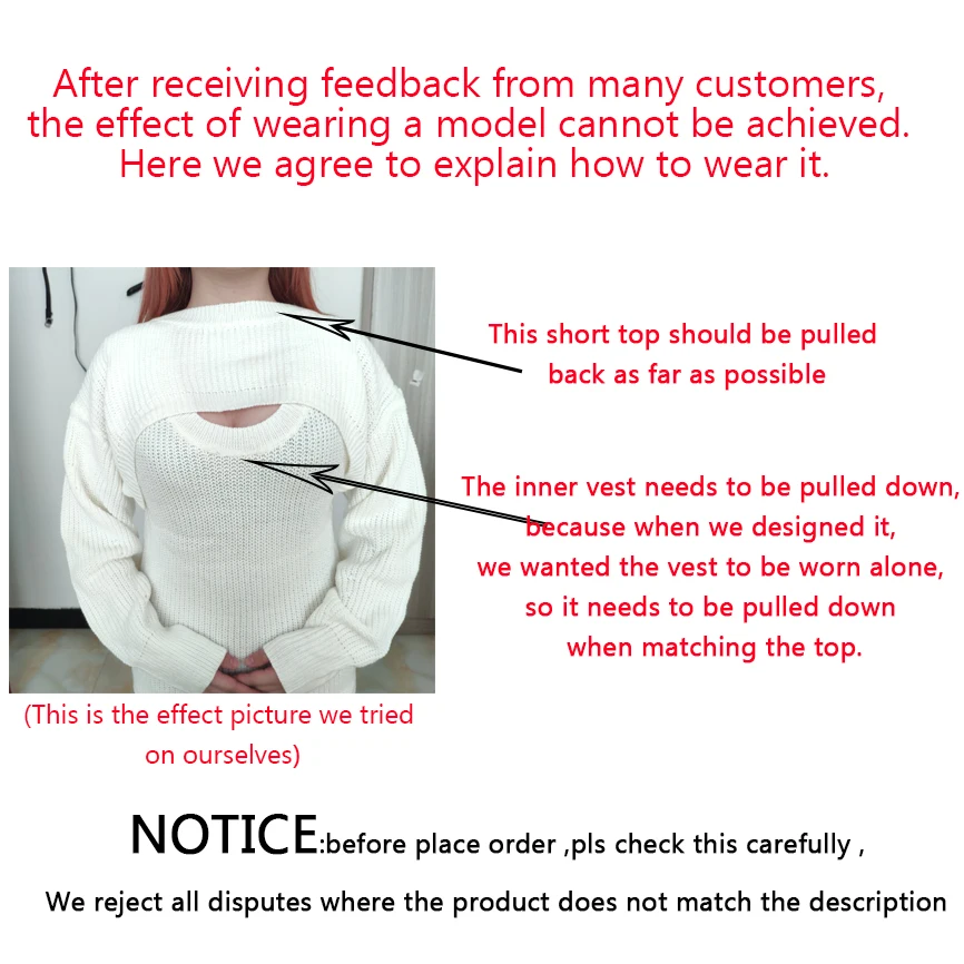 ZCSMLL round collar long sleeve women knitted tops korean fashion 2021 sweater spring vintage female two pieces pullover
ZCSMLL round collar long sleeve women knitted tops korean fashion 2021 sweater spring vintage female two pieces pullover
