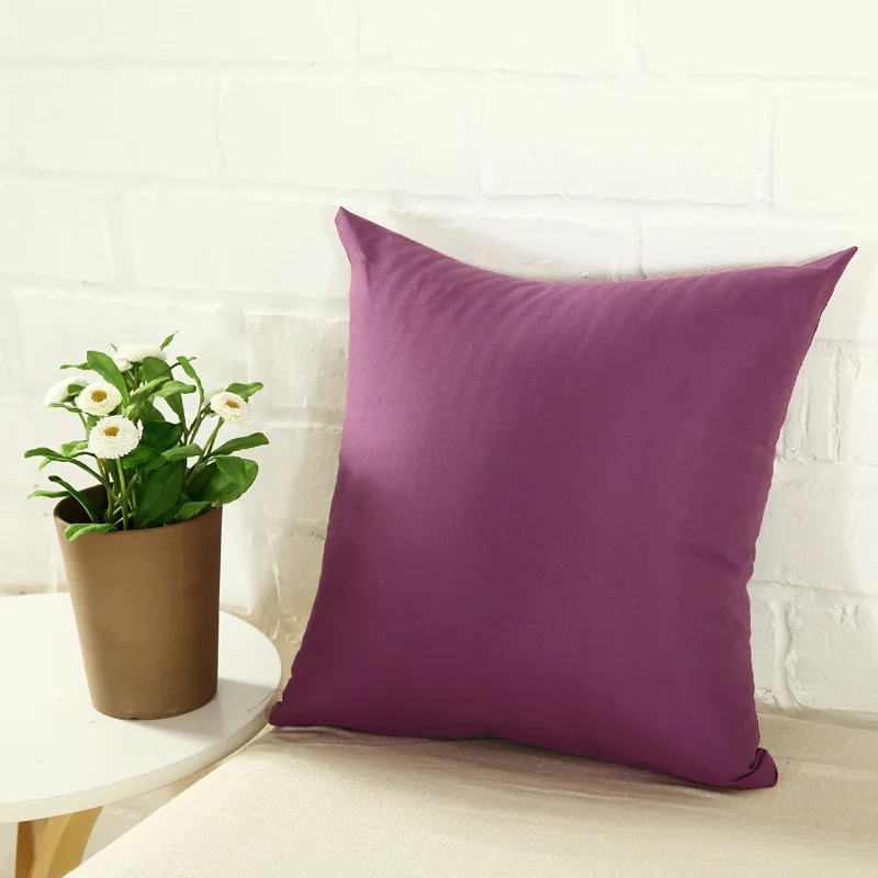 YWZN Candy Color Pillow Case Solid Color Polyester Throw Pillow Case Decorative Pillowcases Cover 15
YWZN Candy Color Pillow Case Solid Color Polyester Throw Pillow Case Decorative Pillowcases Cover 15