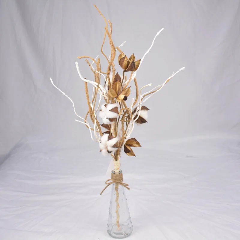 4Heads Naturally Dried Cotton Flower Artificial Plants Floral Branch for Wedding Party Decoration Cotton hull Home Decor flower
4Heads Naturally Dried Cotton Flower Artificial Plants Floral Branch for Wedding Party Decoration Cotton hull Home Decor flower