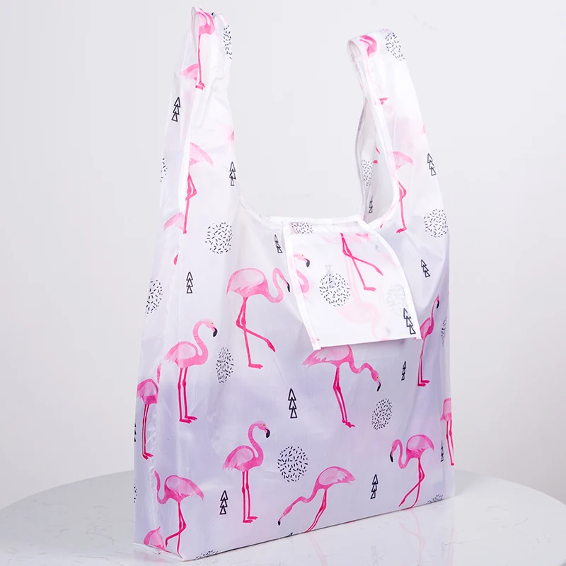 Green Foldable Reusable Eco Shopping Bag Flower Tote Folding Pink Flamingo Pocket Pouch Handbags Storage Bags
Green Foldable Reusable Eco Shopping Bag Flower Tote Folding Pink Flamingo Pocket Pouch Handbags Storage Bags