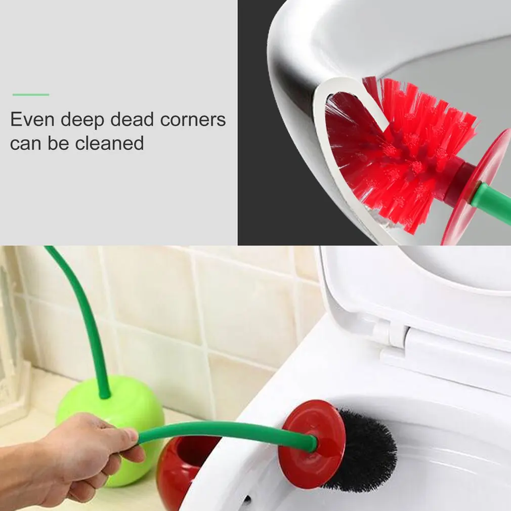 Toilet brush New Lovely Cherry Shape Lavatory Brush Toilet Brush Holder Set Toilet Borstel Cepillo Wc trump
Toilet brush New Lovely Cherry Shape Lavatory Brush Toilet Brush Holder Set Toilet Borstel Cepillo Wc trump