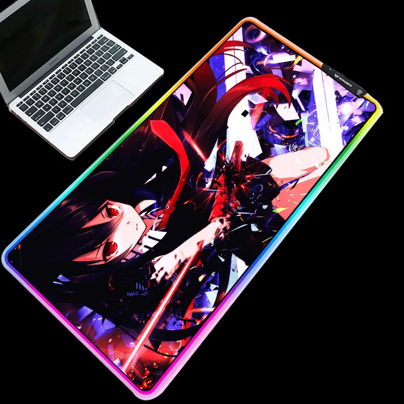 Mairuige классный меч девушка мышь аниме шаблон Настольный коврик RGB подсветка многоразмерный коврик для клавиатуры
Mairuige классный меч девушка мышь аниме шаблон Настольный коврик RGB подсветка многоразмерный коврик для клавиатуры