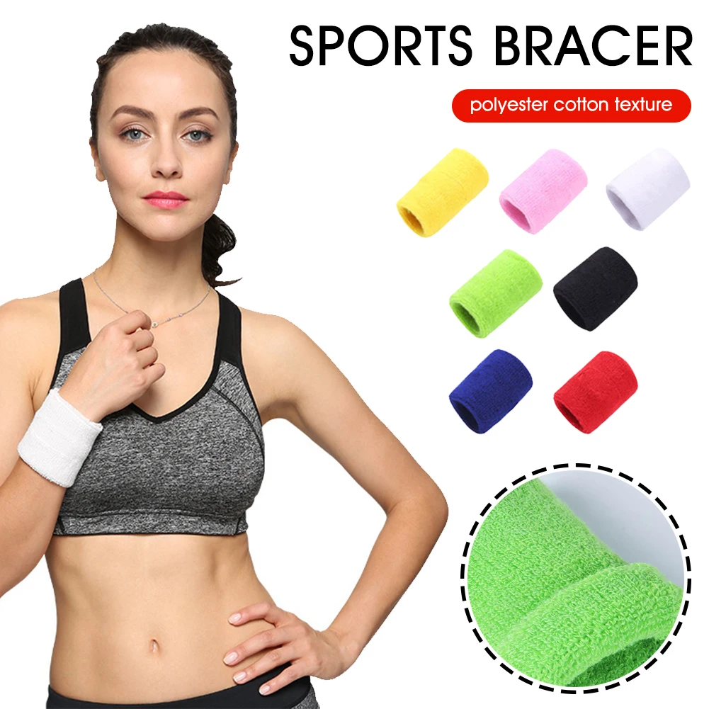 Sweatband Sports Wristbands for Men & Women Cotton Sweat Wicking Breathable Wrist Wraps Hand Support Bands for Fitness Exercise
Sweatband Sports Wristbands for Men & Women Cotton Sweat Wicking Breathable Wrist Wraps Hand Support Bands for Fitness Exercise