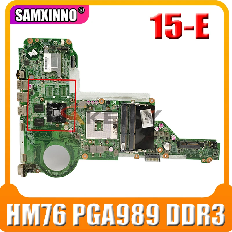 Original For HP 15-E 17-E Laptop Motherboard DA0R62MB6E1 720459-501 720459-001 HM76 PGA989 DDR3 Mainboard 100% Tested Fast Ship 
Original For HP 15-E 17-E Laptop Motherboard DA0R62MB6E1 720459-501 720459-001 HM76 PGA989 DDR3 Mainboard 100% Tested Fast Ship