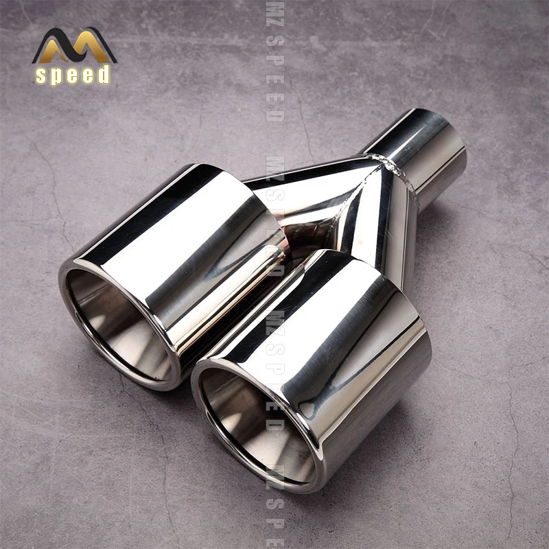 Accessories stainless steel black and bright face without marked Y-type double outlet straight edge exhaust pipe tailpipe
Accessories stainless steel black and bright face without marked Y-type double outlet straight edge exhaust pipe tailpipe