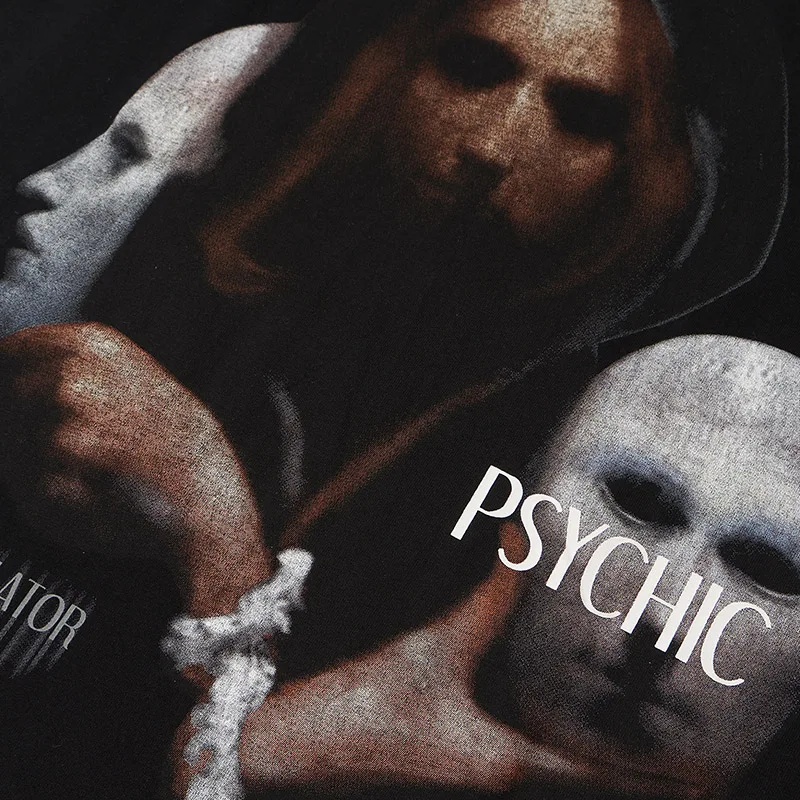 Summer Men Oversize Short Sleeve T-shirts Hip Hop Scary Mask Letter Printed Tshirts Streetwear Harajuku Cotton Casual Tops Tees
Summer Men Oversize Short Sleeve T-shirts Hip Hop Scary Mask Letter Printed Tshirts Streetwear Harajuku Cotton Casual Tops Tees