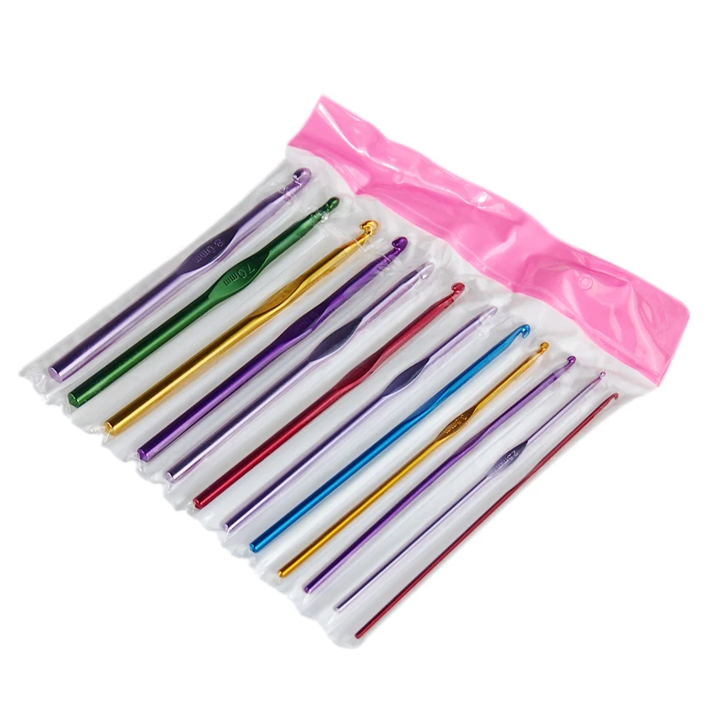 Popular lovely 12Pcs Metal Handle Crochet Hook Knitting Needles Set Aluminum Bamboo (2mm-8mm)
Popular lovely 12Pcs Metal Handle Crochet Hook Knitting Needles Set Aluminum Bamboo (2mm-8mm)