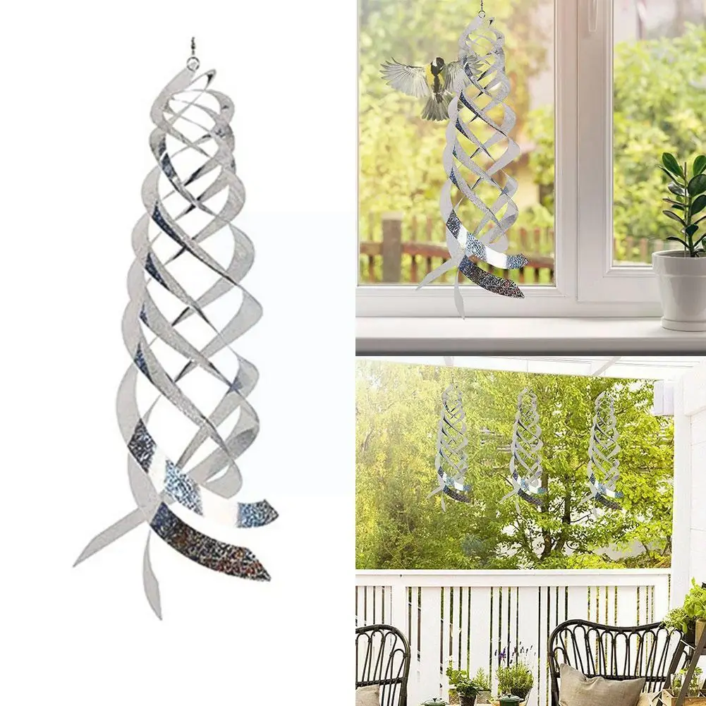 1pc Flashing Bird Repellent Film Orchard Bird Repellent Rod Rotating Repeller Reflective Bird Silver Reflector Y0A1
1pc Flashing Bird Repellent Film Orchard Bird Repellent Rod Rotating Repeller Reflective Bird Silver Reflector Y0A1