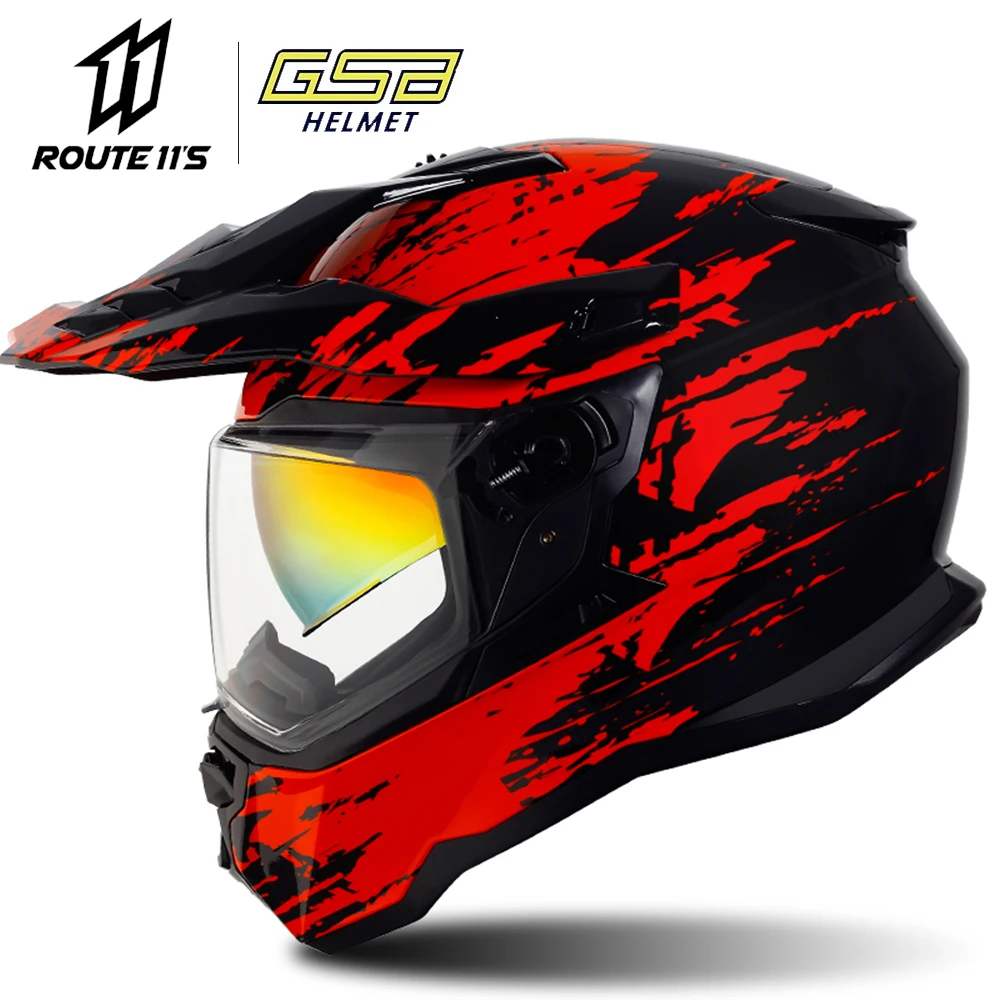 GSB Capacete Moto ECE Certification Men Women Racing Helmet Casco Moto Motorcycle Accessories Off-road Helmet Motocross Crash
GSB Capacete Moto ECE Certification Men Women Racing Helmet Casco Moto Motorcycle Accessories Off-road Helmet Motocross Crash
