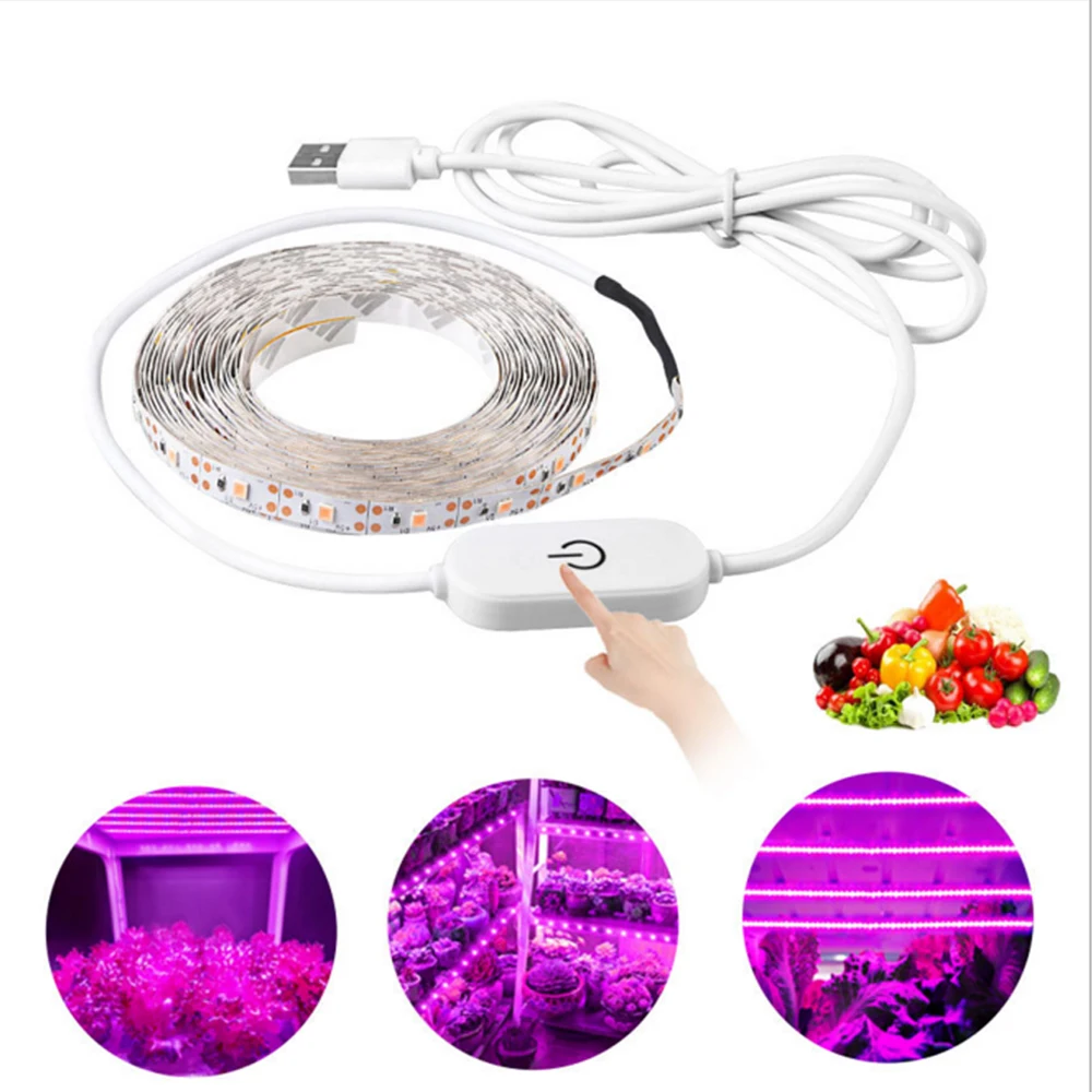 USB Grow Light for Indoor Plants Led Tape Light Waterproof with Remote Control 5V Dual Head Timing Plant Grow Lights for Indoor
USB Grow Light for Indoor Plants Led Tape Light Waterproof with Remote Control 5V Dual Head Timing Plant Grow Lights for Indoor