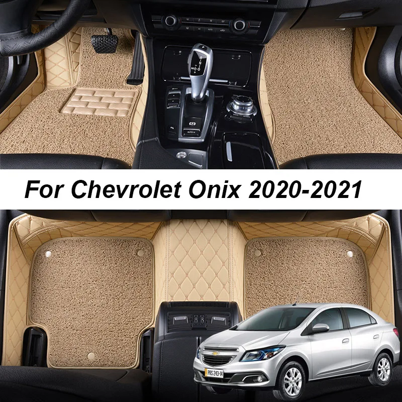 Double layer Leather 3D interior Parts Customized Car Floor Mats For Chevrolet Onix 2020 2021 Carpets Rugs Pads Accessories
Double layer Leather 3D interior Parts Customized Car Floor Mats For Chevrolet Onix 2020 2021 Carpets Rugs Pads Accessories