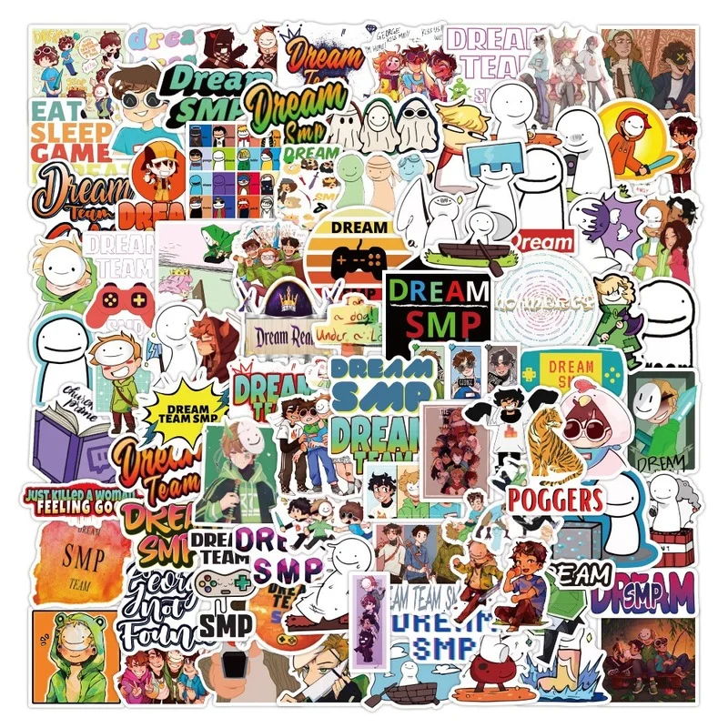 10/50/100pcs Children's Toys Cartoon Cute Dream Smp Stickers Suitcase Laptop Skateboard Guitar Decoration Waterproof Stickers
10/50/100pcs Children's Toys Cartoon Cute Dream Smp Stickers Suitcase Laptop Skateboard Guitar Decoration Waterproof Stickers