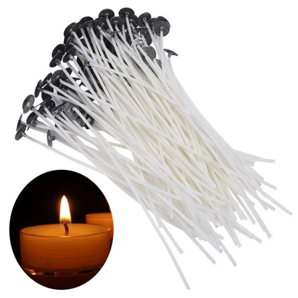 100Pcs 15CM Smokeless Candles Wick Natural Cotton Core Candle Handmade Home DIY Candles Making Pre-Waxed Wicks Party Supplies
100Pcs 15CM Smokeless Candles Wick Natural Cotton Core Candle Handmade Home DIY Candles Making Pre-Waxed Wicks Party Supplies