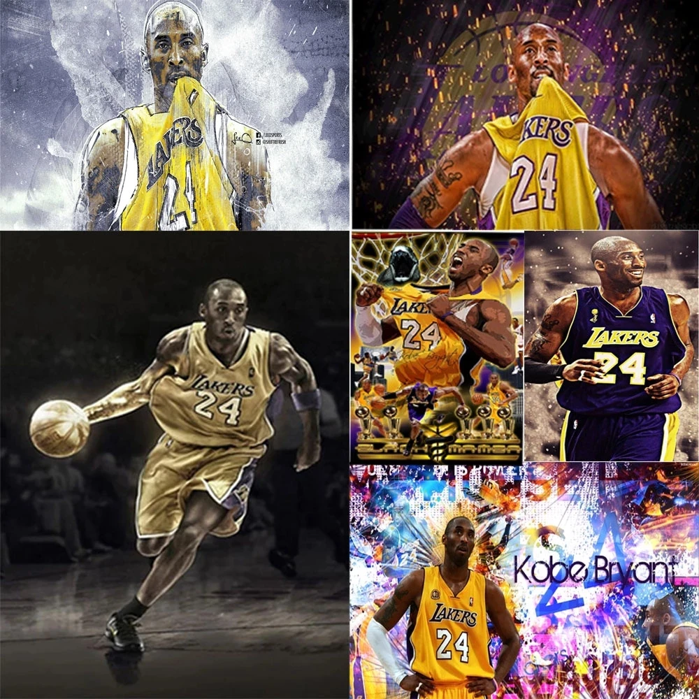 Basketball Star 5D Diy Art Diamond Painting Diamond Handsome Kobe Pattern Diamond Mosaic Full Embroidery Poster Home Decoration
Basketball Star 5D Diy Art Diamond Painting Diamond Handsome Kobe Pattern Diamond Mosaic Full Embroidery Poster Home Decoration