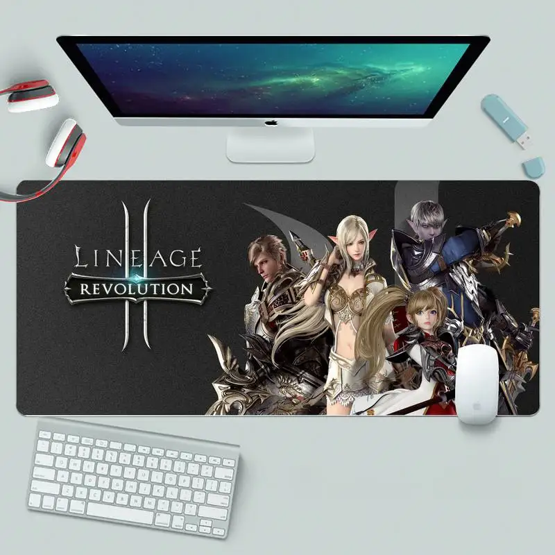 lineage 2 Laptop Computer Mousepad Rubber XL Large Gamer Keyboard PC Desk Mat Takuo Computer Tablet Mouse mat
lineage 2 Laptop Computer Mousepad Rubber XL Large Gamer Keyboard PC Desk Mat Takuo Computer Tablet Mouse mat