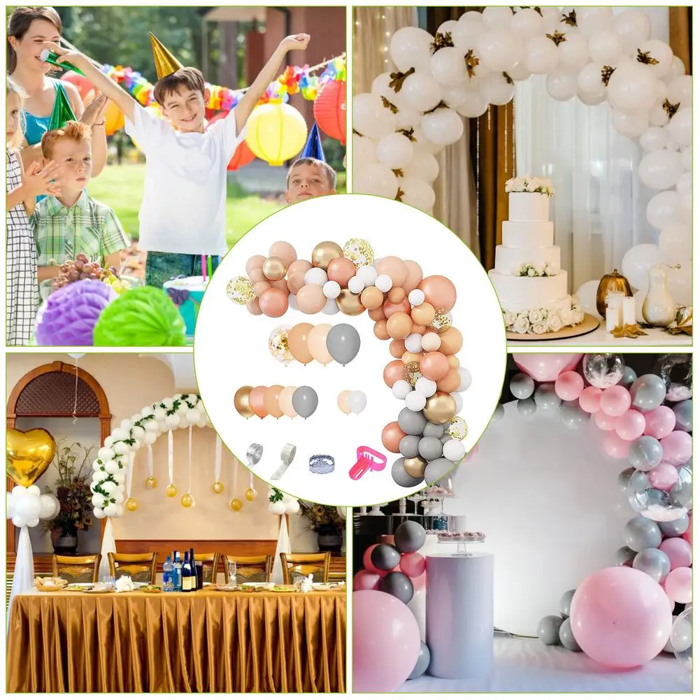 129Pcs/set Retro Latex Balloons Garland Foil Latex Peach Blush Ballons Arch Happy Birthday Banner for Party Supplies
129Pcs/set Retro Latex Balloons Garland Foil Latex Peach Blush Ballons Arch Happy Birthday Banner for Party Supplies