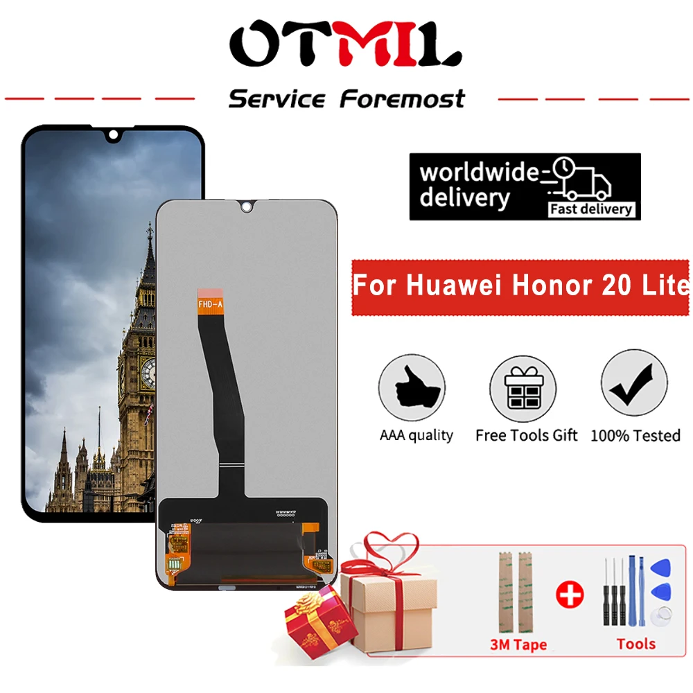 6,21 "для Huawei Honor 20 Lite ЖК-дисплей в сборе с сенсорным экраном дигитайзер сенсорный экран для Honor 20 Lite 20i HRY-LX1T запасная часть для замены процессор...
6,21 "для Huawei Honor 20 Lite ЖК-дисплей в сборе с сенсорным экраном дигитайзер сенсорный экран для Honor 20 Lite 20i HRY-LX1T запасная часть для замены процессор...