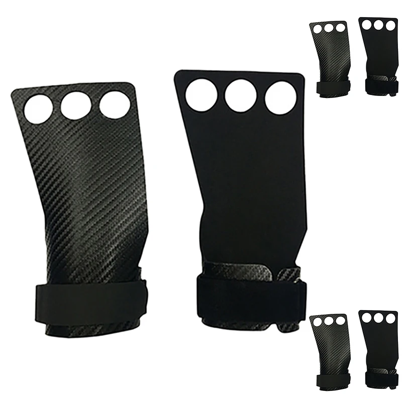 1Pair 3 Hole Carbon Hand Grips For Weightlifting Kettlebells Gymnastics Workout Equipmento Guantes For Men Women
1Pair 3 Hole Carbon Hand Grips For Weightlifting Kettlebells Gymnastics Workout Equipmento Guantes For Men Women