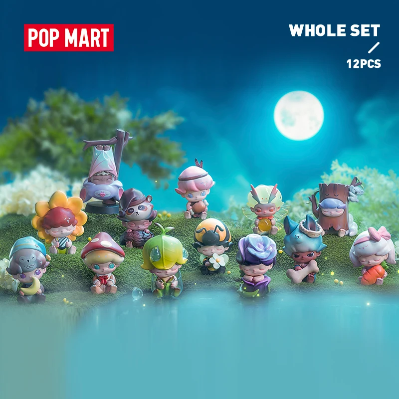POP MART полный ящик Dimoo лес Ночная серия глухая коробка 12PC игрушки Фигурки фигурки экшн-игрушки подарок на день рождения Детская игрушка загад... 
POP MART полный ящик Dimoo лес Ночная серия глухая коробка 12PC игрушки Фигурки фигурки экшн-игрушки подарок на день рождения Детская игрушка загад...