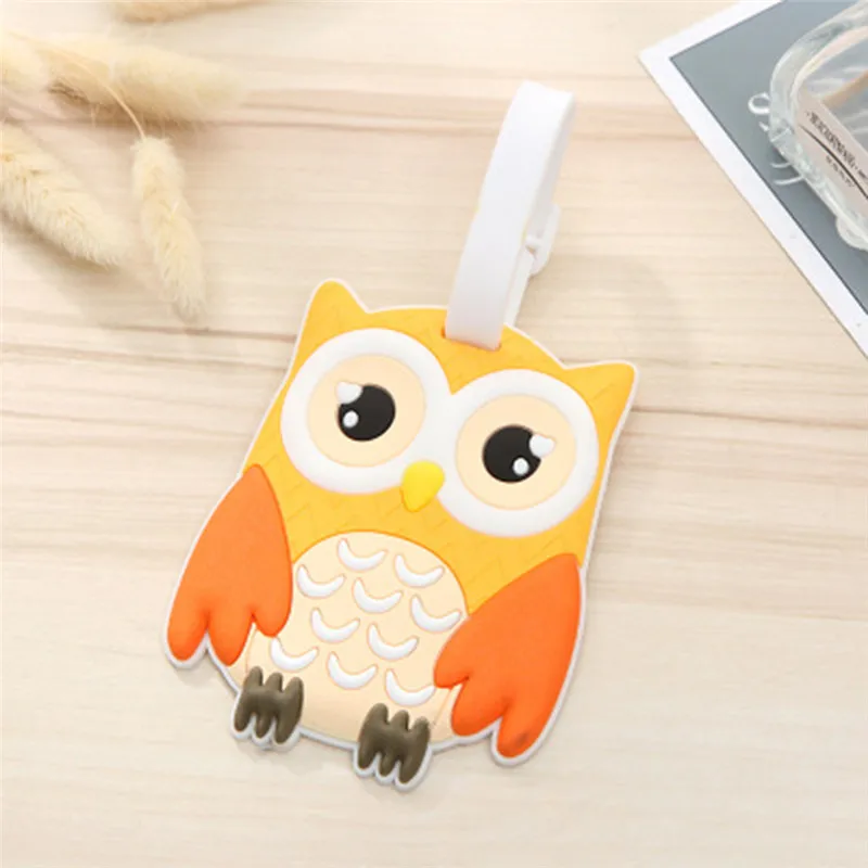 Owl Suitcase Luggage Tags PVC Suitcase ID Addres Holder Baggage Boarding Tag Portable Label Travel Accessories
Owl Suitcase Luggage Tags PVC Suitcase ID Addres Holder Baggage Boarding Tag Portable Label Travel Accessories