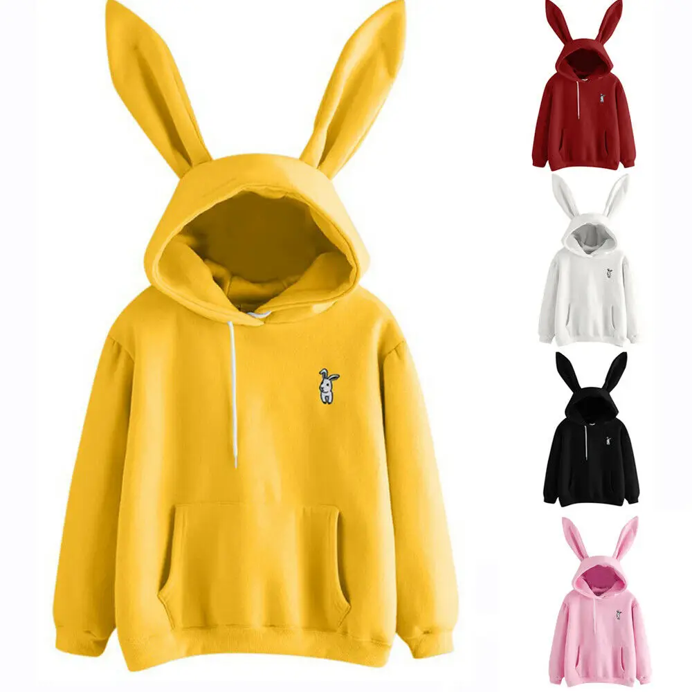 Hirigin Fashion Cute Girl Sweatshirt Bunny Rabbit Ears Hoodie Hoody Women Casual Hoodies Sweatshirt Pullover Sweatshirt Jumper
Hirigin Fashion Cute Girl Sweatshirt Bunny Rabbit Ears Hoodie Hoody Women Casual Hoodies Sweatshirt Pullover Sweatshirt Jumper