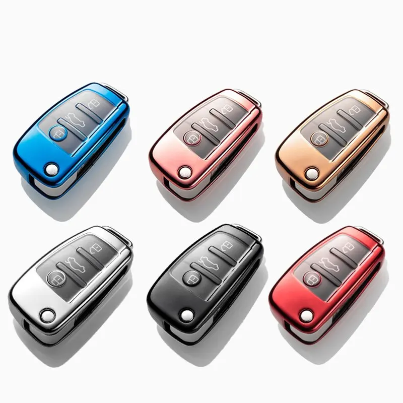 2020 New Soft TPU Key Cover for Car Key Protection Case For Audi C6 A7 A8 R8 A1 A3 A4 A5 Q7 A6 C5 Auto Holder Accessories Shell
2020 New Soft TPU Key Cover for Car Key Protection Case For Audi C6 A7 A8 R8 A1 A3 A4 A5 Q7 A6 C5 Auto Holder Accessories Shell