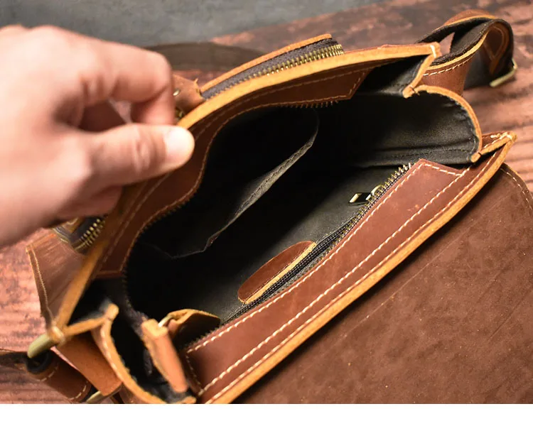 Luxury Vintage Natural Cow Leather Men Crossbody Bag 100% Guarantee Genuine Leather Shoulder Bags
Luxury Vintage Natural Cow Leather Men Crossbody Bag 100% Guarantee Genuine Leather Shoulder Bags