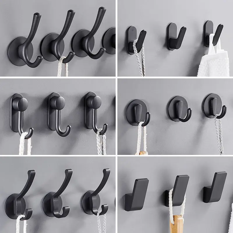 

Hanging hook behind the door strong sticky hook strong walls from kitchen hook punch multi-function individual household hook