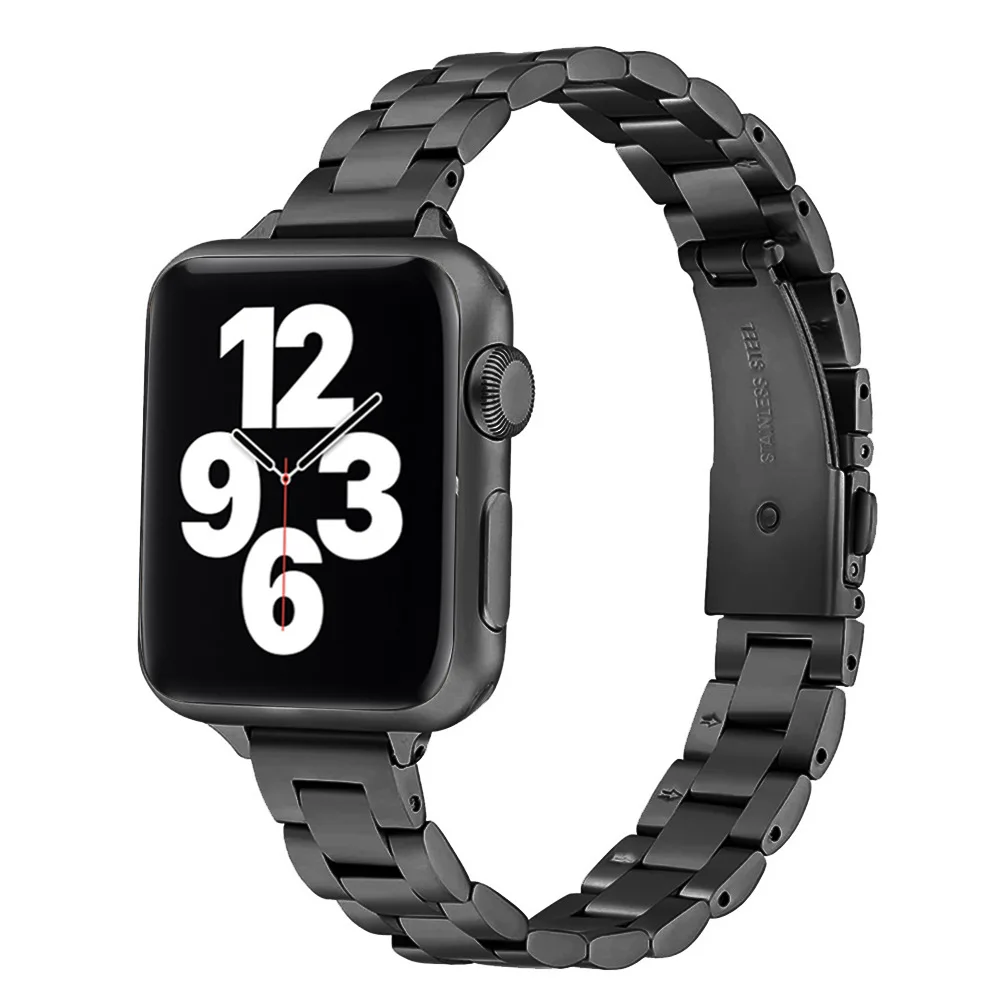 Ремешок из нержавеющей стали для Apple Watch 38 мм 40 42 44 | Наручные часы