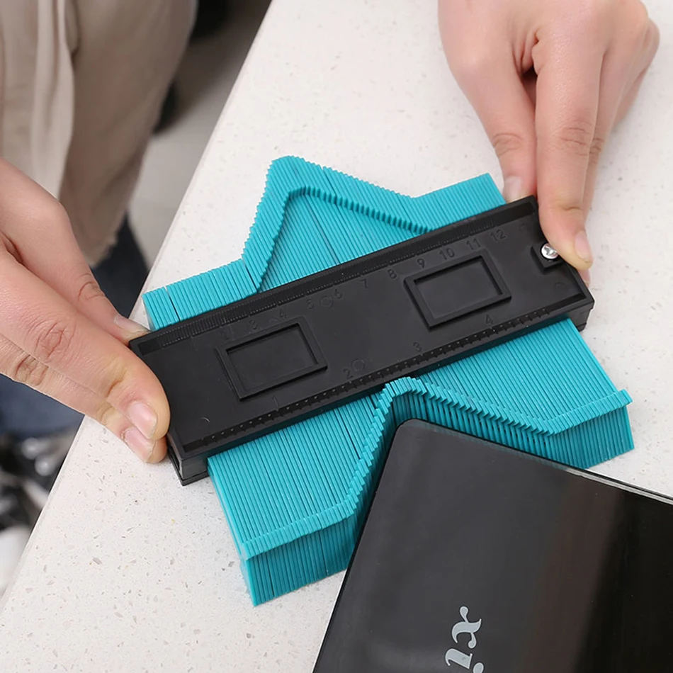 Shape Gauge Contour Gauge ABS Plastic Duplicator Take Profile Shape copy Model Tool Contour Gauge Ruler Corner Measurement Tools
Shape Gauge Contour Gauge ABS Plastic Duplicator Take Profile Shape copy Model Tool Contour Gauge Ruler Corner Measurement Tools