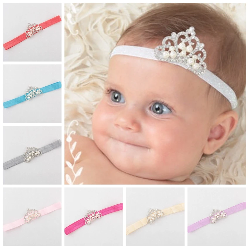 Solid Color Elastic Newborn Infant Hair Band Baby Girls Pearl Crown Headband Princess Hair Accessories Kids Birthday Gifts
Solid Color Elastic Newborn Infant Hair Band Baby Girls Pearl Crown Headband Princess Hair Accessories Kids Birthday Gifts