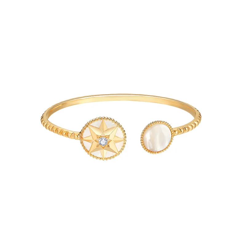 JIAN Hot New Fashion Adjustable Cuff Opening Bracelet for Women Jewelry Gift Crystal Star Copper Plated Bangles
JIAN Hot New Fashion Adjustable Cuff Opening Bracelet for Women Jewelry Gift Crystal Star Copper Plated Bangles