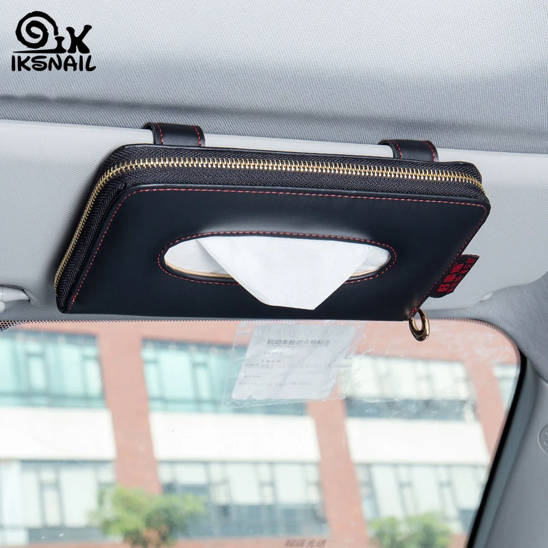 IKSNAIL 2021Car paper tissue box hanging sun visor paper box napkin case paper towel car accessorie storage decoration paper
IKSNAIL 2021Car paper tissue box hanging sun visor paper box napkin case paper towel car accessorie storage decoration paper