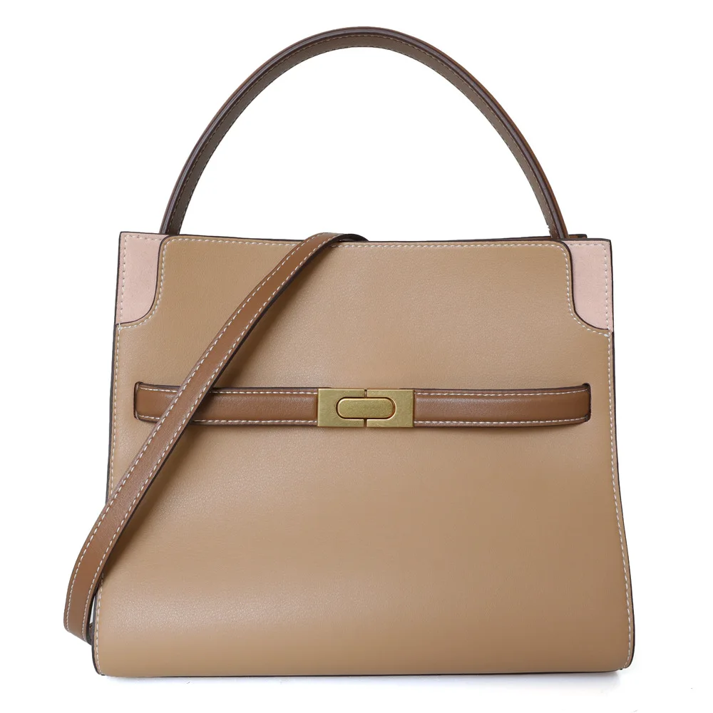 2021 Multi Compartment Large Capacity Commuting Bag Leather Lock Tote Bag Single Shoulder Slanting Leather Crossbody Women's Bag
2021 Multi Compartment Large Capacity Commuting Bag Leather Lock Tote Bag Single Shoulder Slanting Leather Crossbody Women's Bag