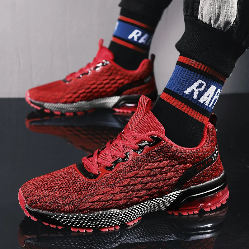 2021 Spring New Fish Scale Casual Lace-up Comfortable Running Men Breathable Gym Fly Woven Mesh Fashion Shoes Sneakers 
2021 Spring New Fish Scale Casual Lace-up Comfortable Running Men Breathable Gym Fly Woven Mesh Fashion Shoes Sneakers