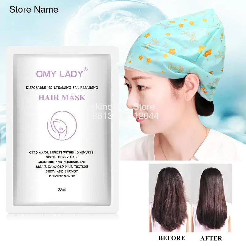 OMY LADY Keratin Amino Acid Steam Free Repairing Hair Mask Moisturizing Nourishing Repairing Damaged Anti-hair Loss Hair Care
OMY LADY Keratin Amino Acid Steam Free Repairing Hair Mask Moisturizing Nourishing Repairing Damaged Anti-hair Loss Hair Care