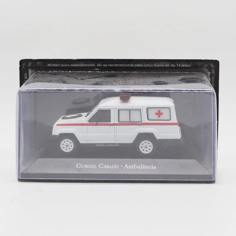 Diecast 1/43 GURGEL CARAJAS-AMBULANCIA Ambulance VAN Car Alloy Model Toy Boy Gift Adult Collection Toys
Diecast 1/43 GURGEL CARAJAS-AMBULANCIA Ambulance VAN Car Alloy Model Toy Boy Gift Adult Collection Toys