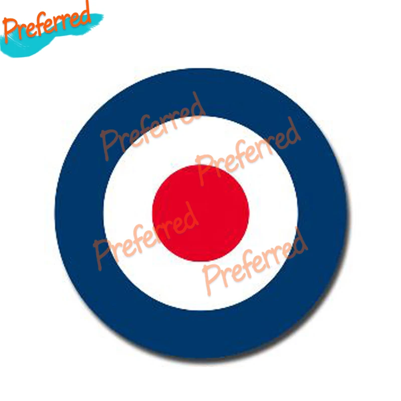 High Quality Reflective Car Sticker RAF Roundel The Who Mod Target Vespa Glossy Vinyl Creative Stickers Waterproof Car Styling
High Quality Reflective Car Sticker RAF Roundel The Who Mod Target Vespa Glossy Vinyl Creative Stickers Waterproof Car Styling