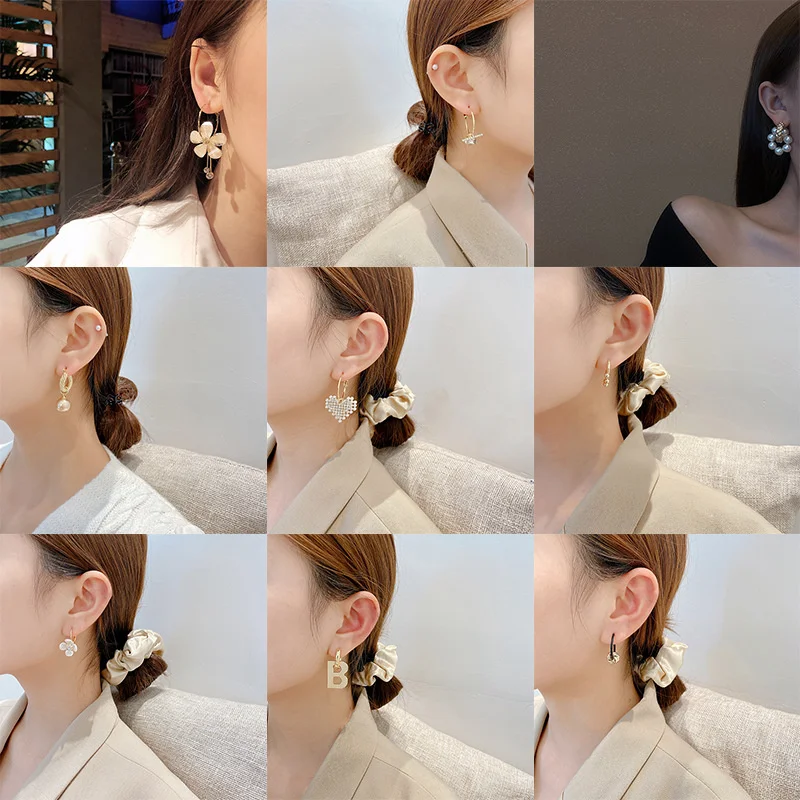 Fashion temperament Earrings women's indifference design pearl ear jewelry personality exaggeration Earrings
Fashion temperament Earrings women's indifference design pearl ear jewelry personality exaggeration Earrings