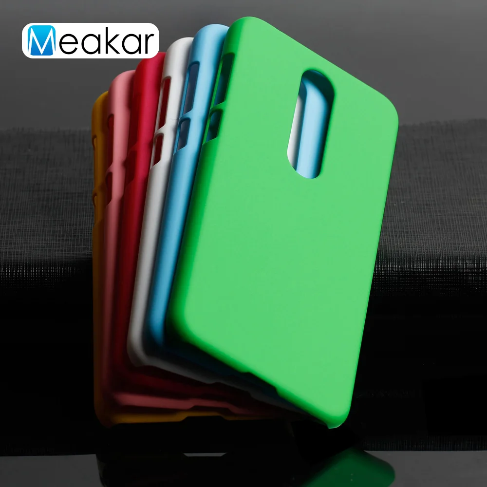 Матовый пластик Coque 5.8For Nokia X6 чехол для 6 1 плюс Чехол телефона задней панели