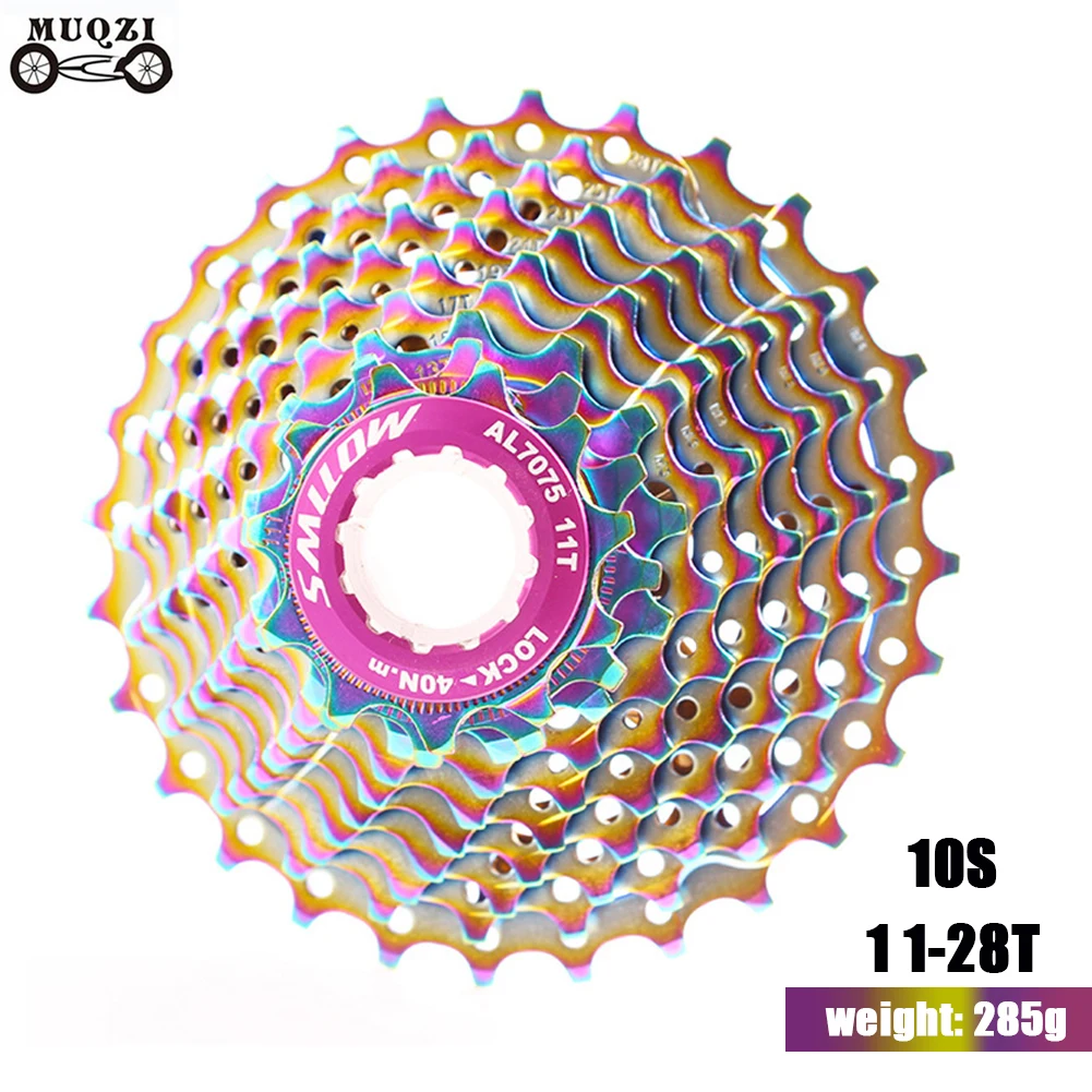 9/10 Speed Rainbow Ultralight Freewheel 11-28T Road Bike Cassette Flywheel Bicycles Freewheel Upgrade Replacement
9/10 Speed Rainbow Ultralight Freewheel 11-28T Road Bike Cassette Flywheel Bicycles Freewheel Upgrade Replacement