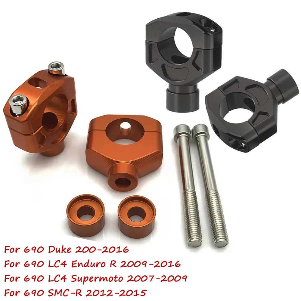 Motorcycle Handlebar Mount Clamp Riser Kit Handle Bar High Lifter For KTM Duke 390 690 LC4 Enduro Supermoto SMC Duke390 Duke690
Motorcycle Handlebar Mount Clamp Riser Kit Handle Bar High Lifter For KTM Duke 390 690 LC4 Enduro Supermoto SMC Duke390 Duke690