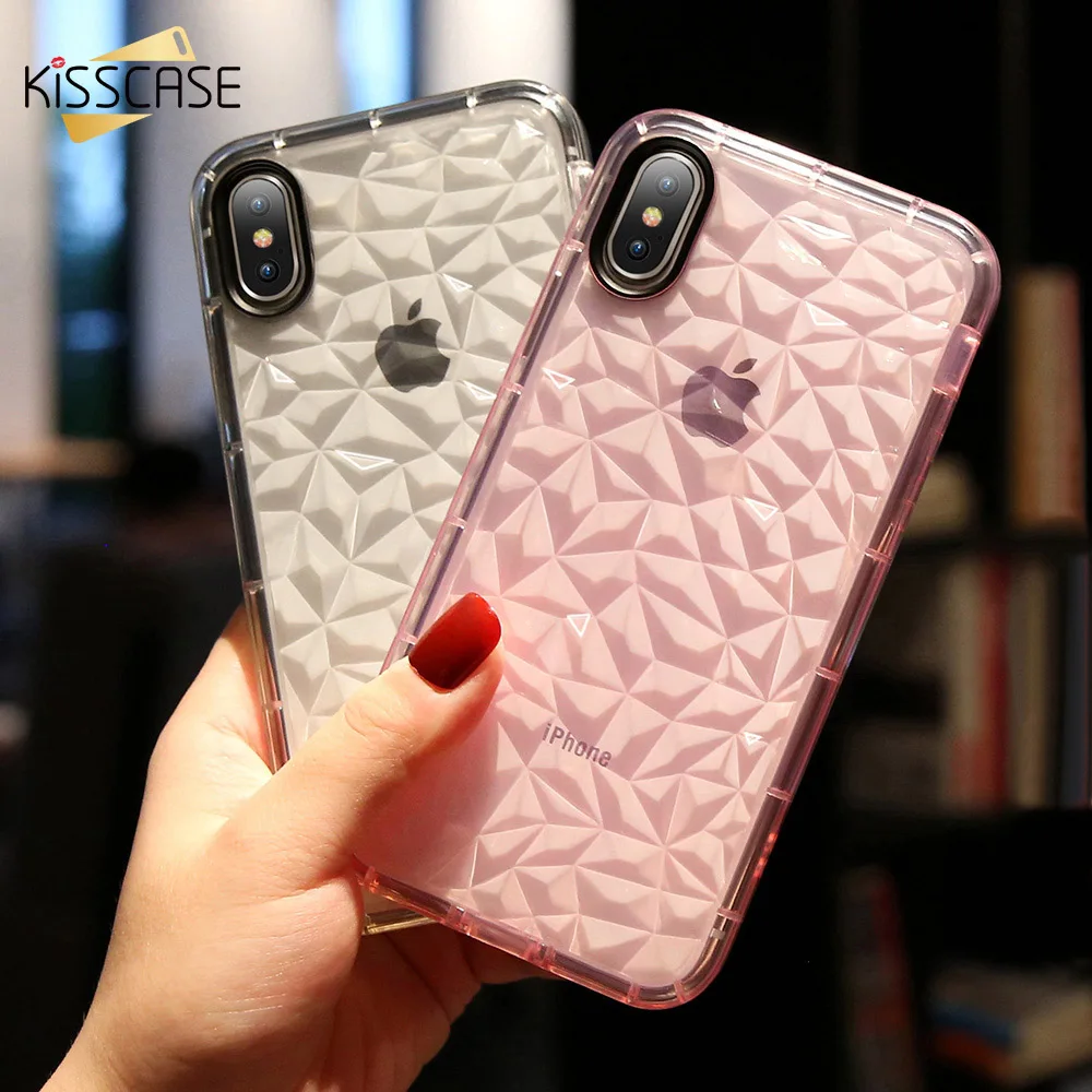 Прозрачный чехол KISSCASE 3D для Huawei P20 Pro Honor 10 задняя крышка из мягкого силикона ТПУ