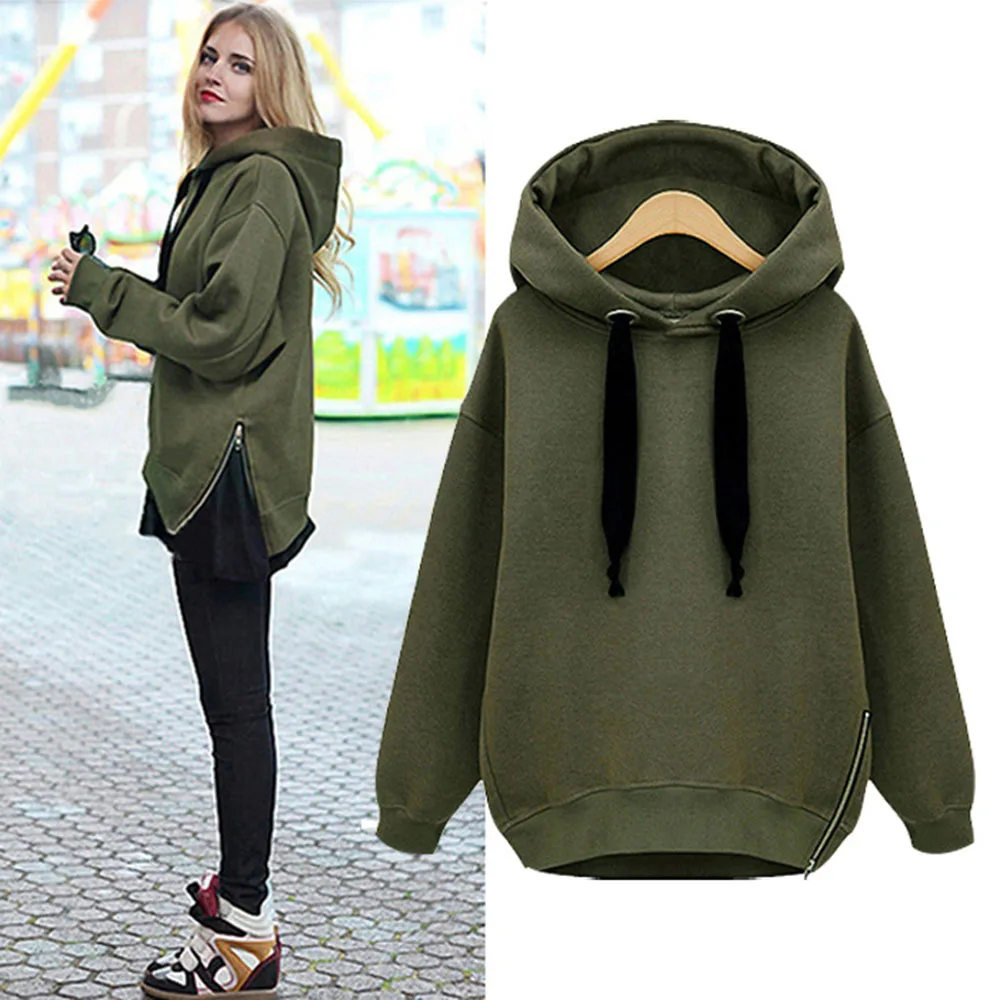 Women Thicken Casual Hoodies Autumn Winter Loose Warm Pullover Hooded Long Sleeve Tops Female Youth Korea Japan Hoody Coat
Women Thicken Casual Hoodies Autumn Winter Loose Warm Pullover Hooded Long Sleeve Tops Female Youth Korea Japan Hoody Coat