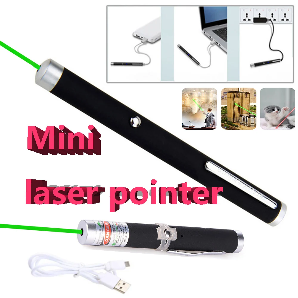 Mini portable green laser USB charging high power laser pointer 711 201 5MW 532nm continuous line 500 to 1000 meters laser range
Mini portable green laser USB charging high power laser pointer 711 201 5MW 532nm continuous line 500 to 1000 meters laser range