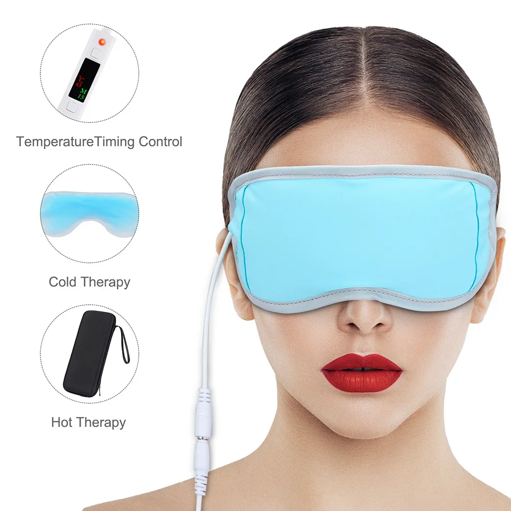 Heat Cold Compress USB Eye Patch Massager Smart Digital Display Temperature Control Blindfold Kit Personal Health Care EK-New
Heat Cold Compress USB Eye Patch Massager Smart Digital Display Temperature Control Blindfold Kit Personal Health Care EK-New