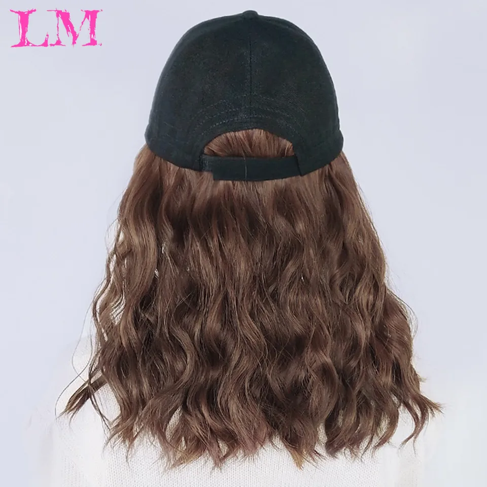 LM Long Synthetic Baseball Cap Hair Wig Natural Black Cap Hair Extensions Natural Corn Whisker wig Wave Wigs Hat Wig Adjustable
LM Long Synthetic Baseball Cap Hair Wig Natural Black Cap Hair Extensions Natural Corn Whisker wig Wave Wigs Hat Wig Adjustable